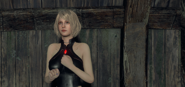 《生化危機4：重制版》阿什莉2077露西服裝無外套MOD[正式版]