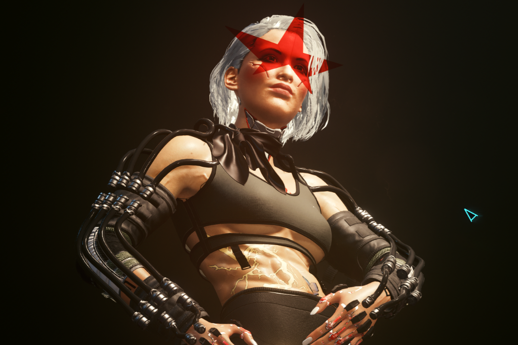 《賽博朋克2077》天元突破西蒙卡米那墨鏡MOD
