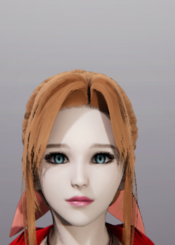 《AI少女》橙色馬尾辮藍(lán)色瞳孔美少女MOD