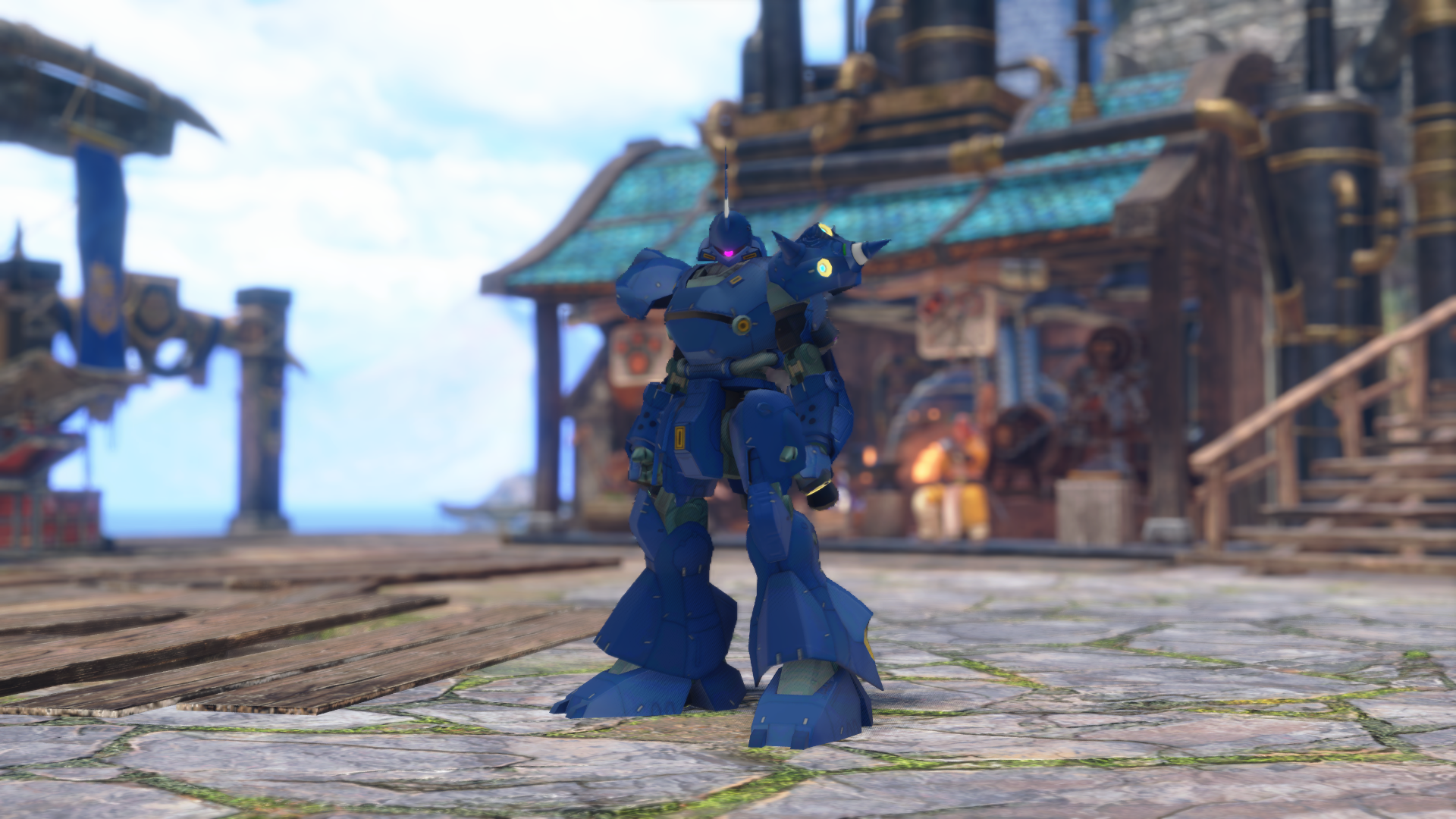 《怪物獵人：崛起》MS-18E斗士高達套裝MOD