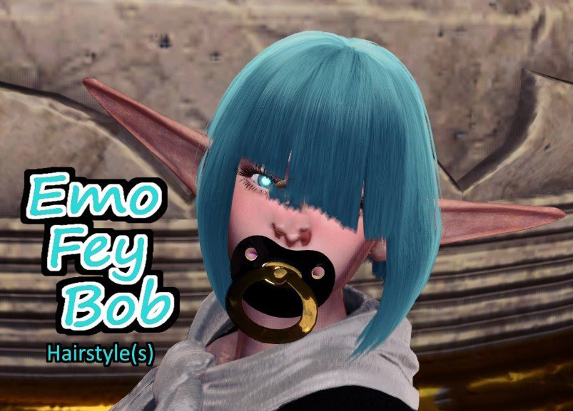 《怪物獵人：世界》西瓜皮劉海短發MOD