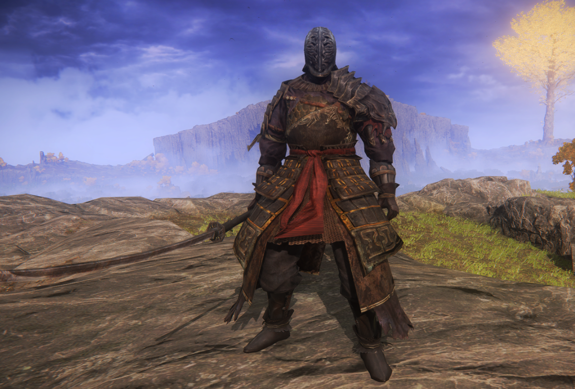 《艾爾登法環》黑暗之魂亞倫騎士套裝替換圣樹騎士鎧甲MOD