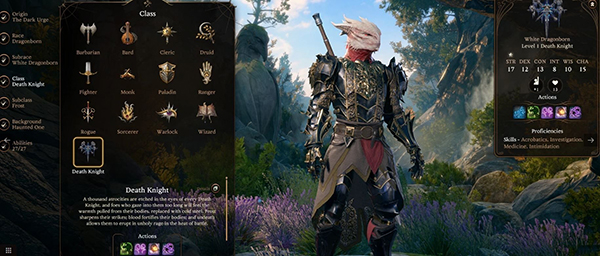 《博德之門3》新增加魔獸同款職業-死亡騎士MOD