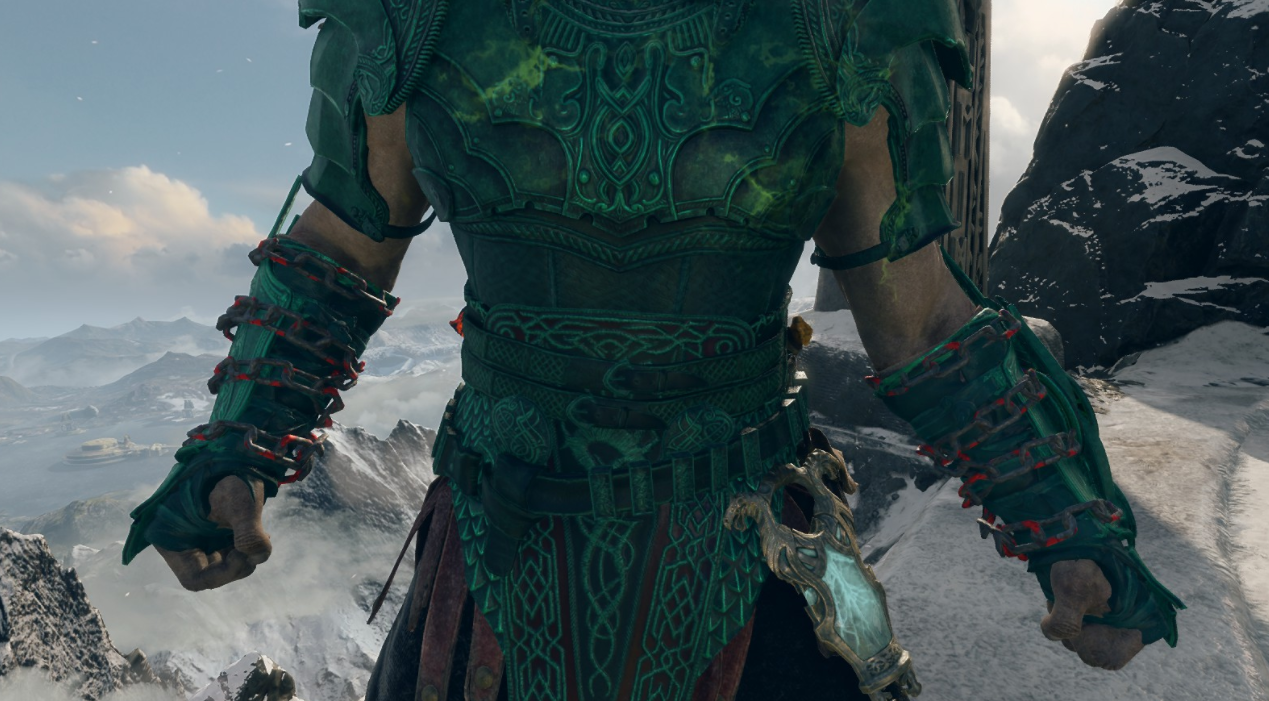 《戰神4》奎托斯七種顏色的女武神鎧甲MOD