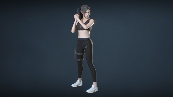 《生化危機3：重制版》吉爾透視瑜伽服MOD[兼容新版本]