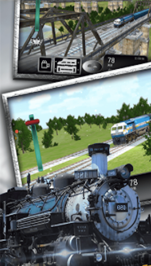 3D城市火車駕駛模擬器