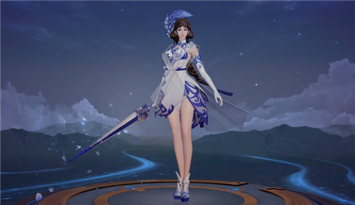 《王者榮耀》露娜瓷語鑒心皮膚視頻展示