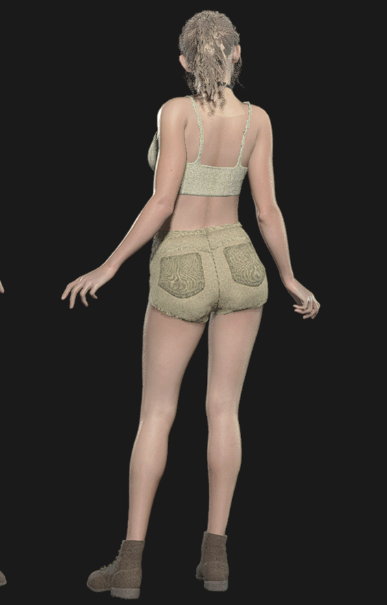 《生化危機(jī)4：重制版》阿什莉夏日熱辣吊帶MOD[正式版]
