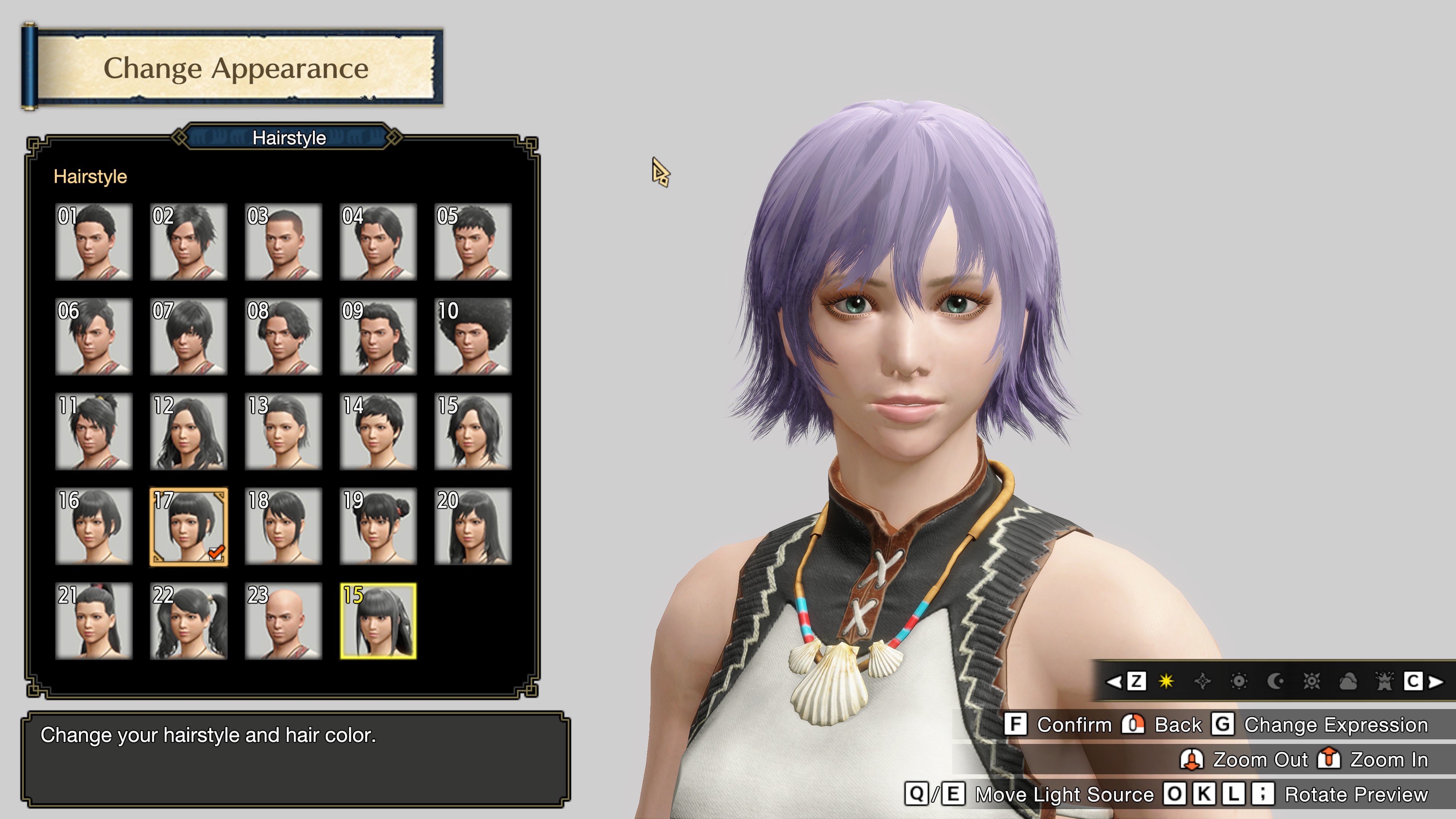 《怪物獵人：崛起》FF15伊莉絲發型MOD