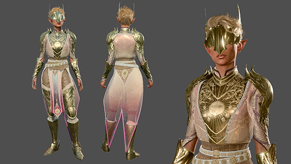 《博德之門3》光輝王權(quán)護甲MOD