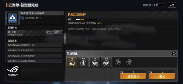 《無盡的拉格朗日》云海級輕型登陸艦加點攻略