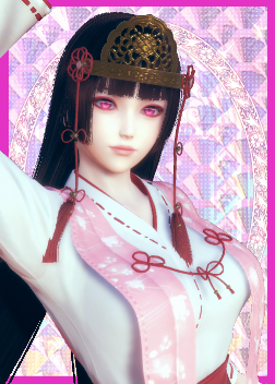 《AI少女》白衣紅裙黑長直巫女MOD