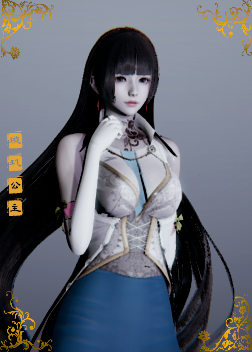 《AI少女》短裙長發美少女MOD