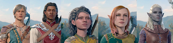《博德之門3》額外的游戲發型MOD