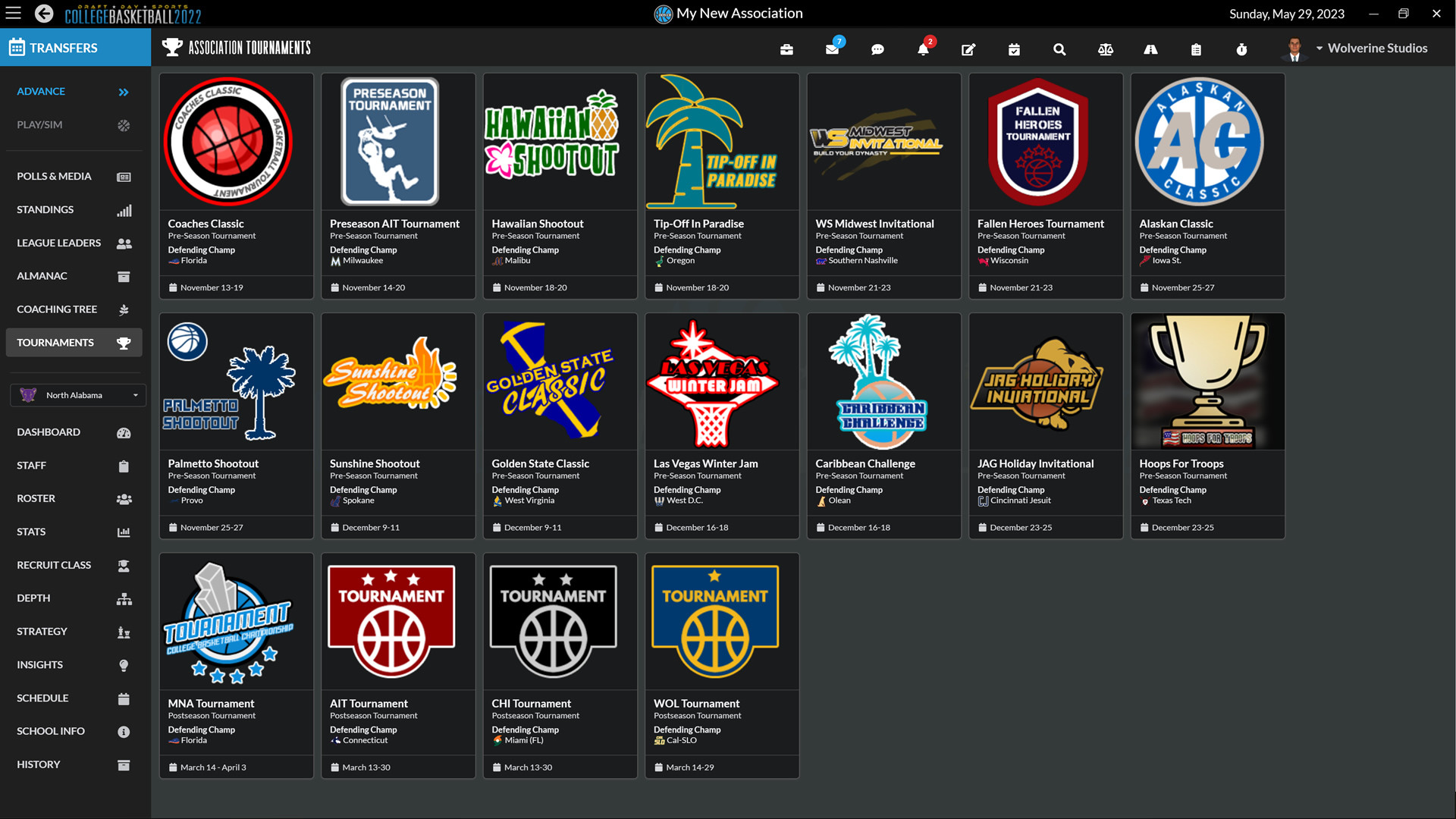 選秀日運動：大學籃球2022