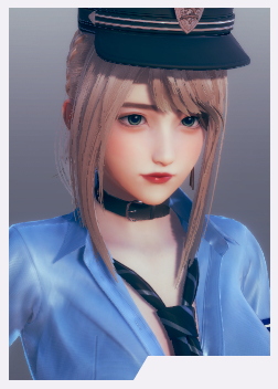 《AI少女》美感藍色制服小姐姐MOD
