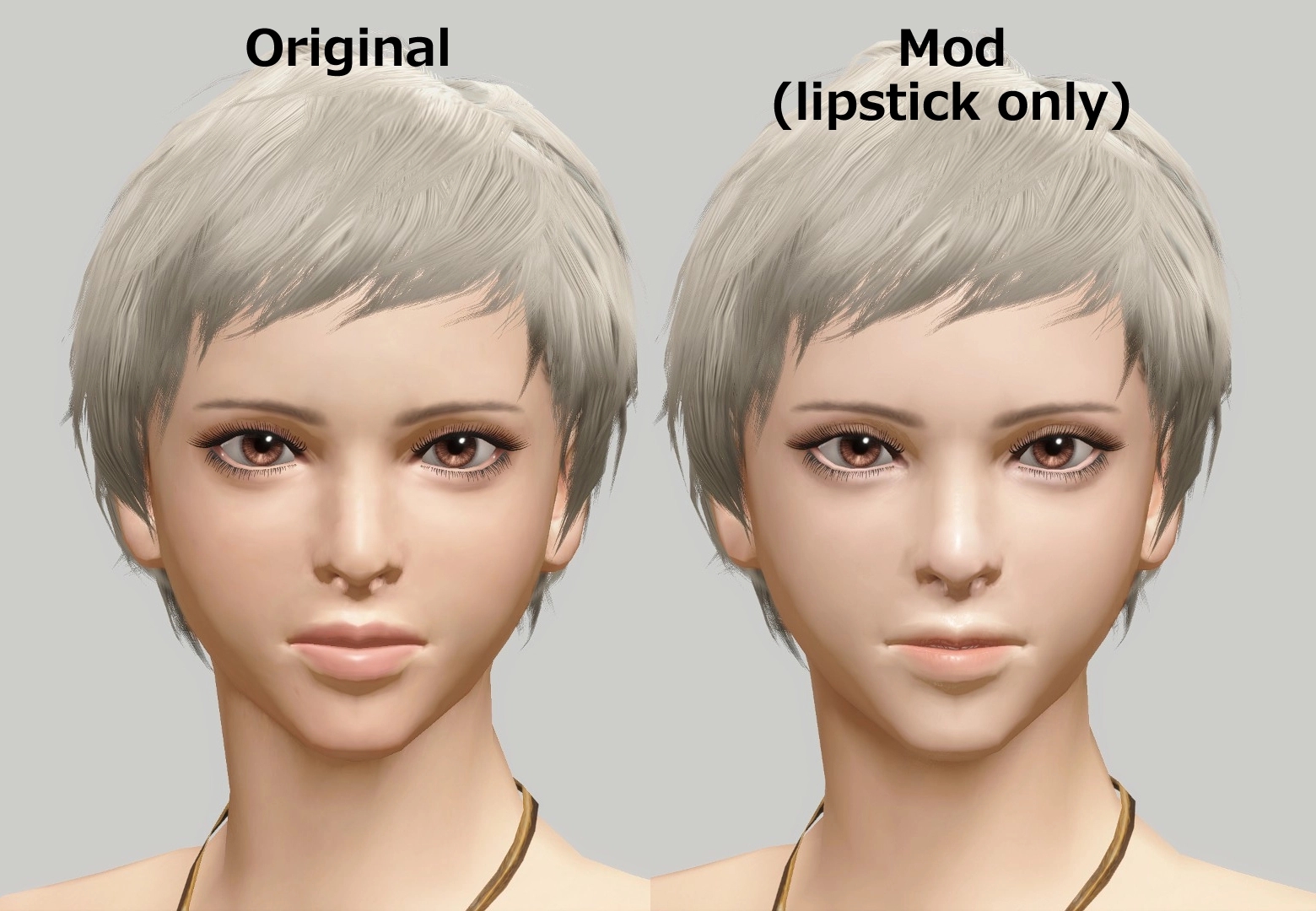 《怪物獵人：崛起》女性面部美化包MOD