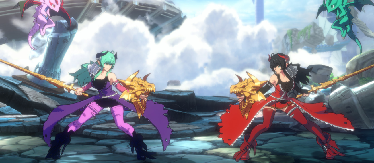 《地下城與勇士：決斗》龍騎士魅魔莫莉卡配色MOD