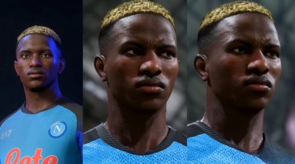 《FIFA 23》奧斯梅恩臉型補丁