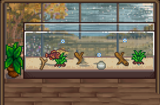 《星露谷物語》魚缸裝飾包MOD