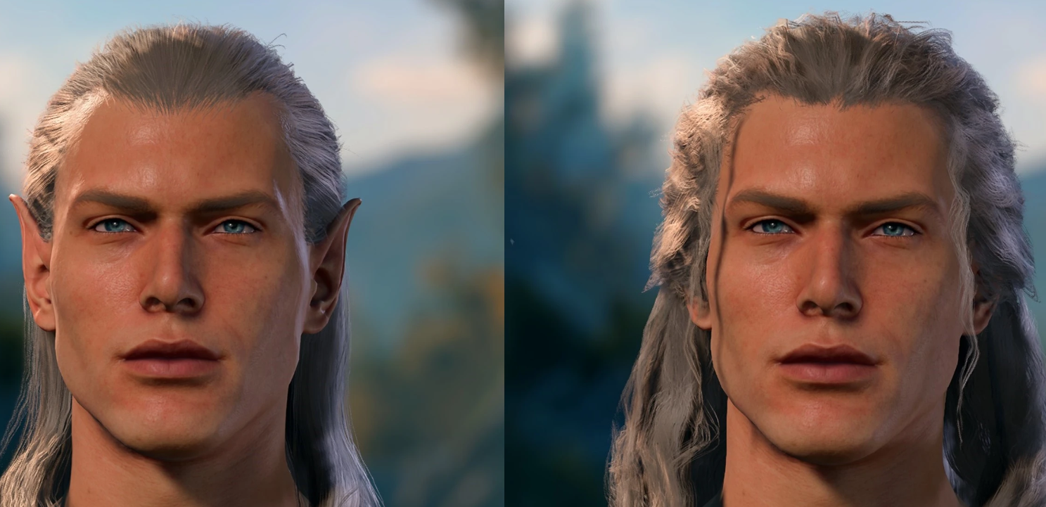 《博德之門3》獵魔人發型MOD