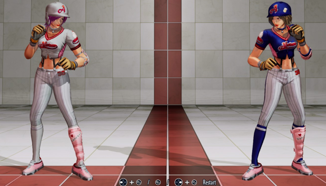 《拳皇15》溫妮莎棒球服形象MOD