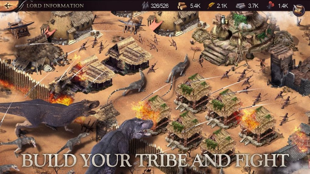 Barbarian Tribe: Dinosaur War