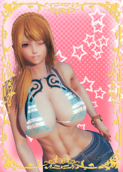 《AI少女》海賊王性感娜美比基尼MOD