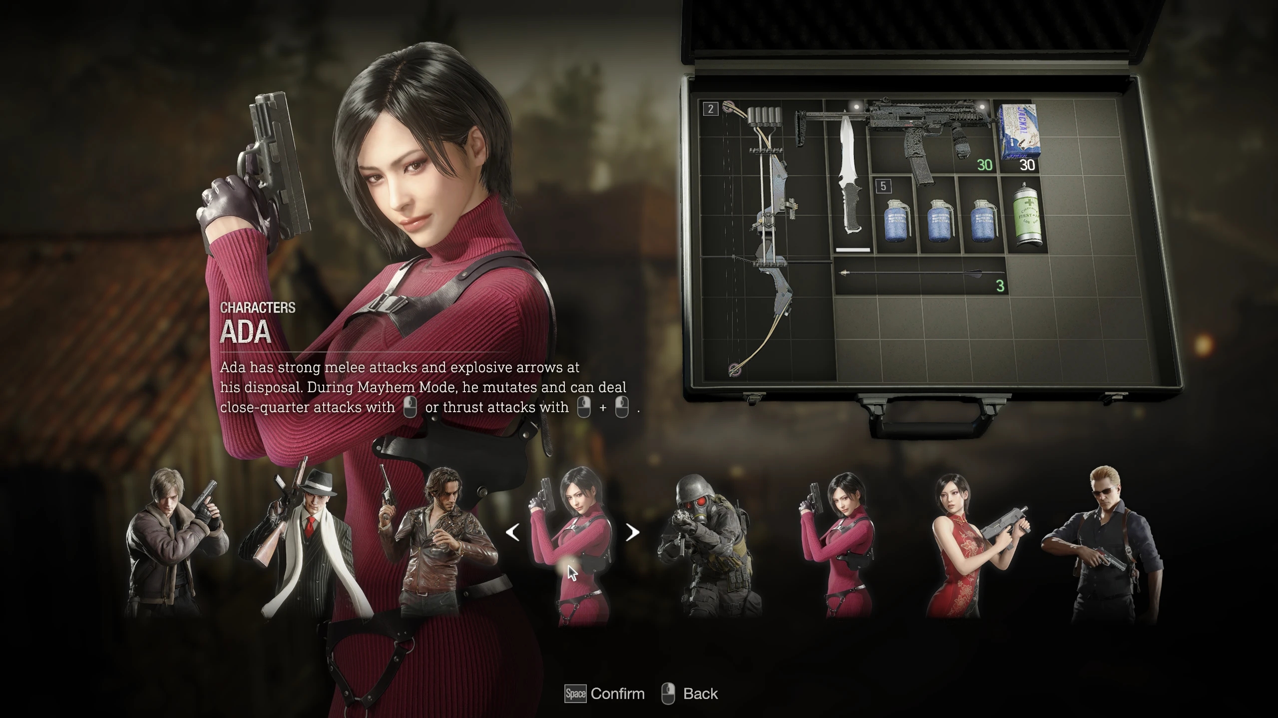 《生化危機4：重制版》艾達取代克勞澤MOD[正式版]