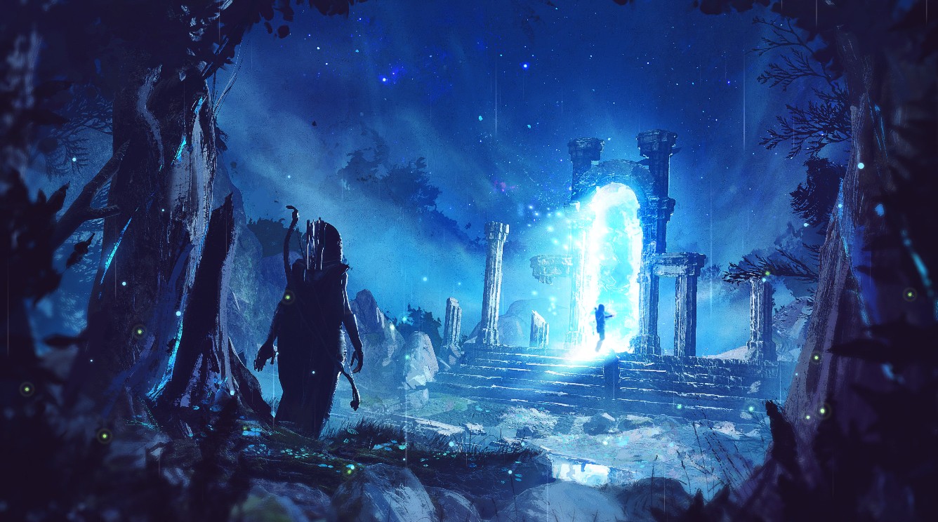 《Wallpaper Engine》魔法傳送門動態壁紙
