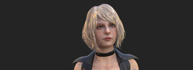 《生化危機4：重制版》阿什莉流行歌手黑色內衣MOD[正式版]