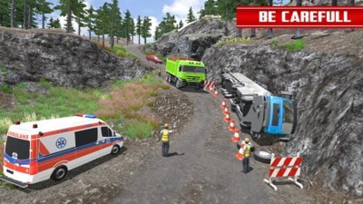 山地卡車(chē)運(yùn)輸模擬駕駛