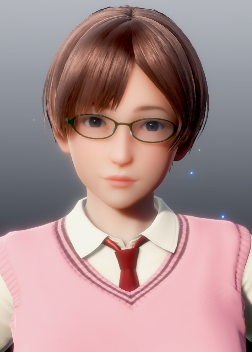 《ROOM Girl》短發(fā)干練眼鏡娘學姐MOD