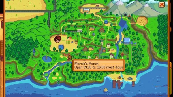 《星露谷物語》24小時制時間顯示MOD
