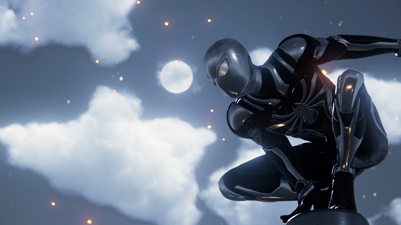 《漫威蜘蛛俠：重制版》更生動的夜空MOD