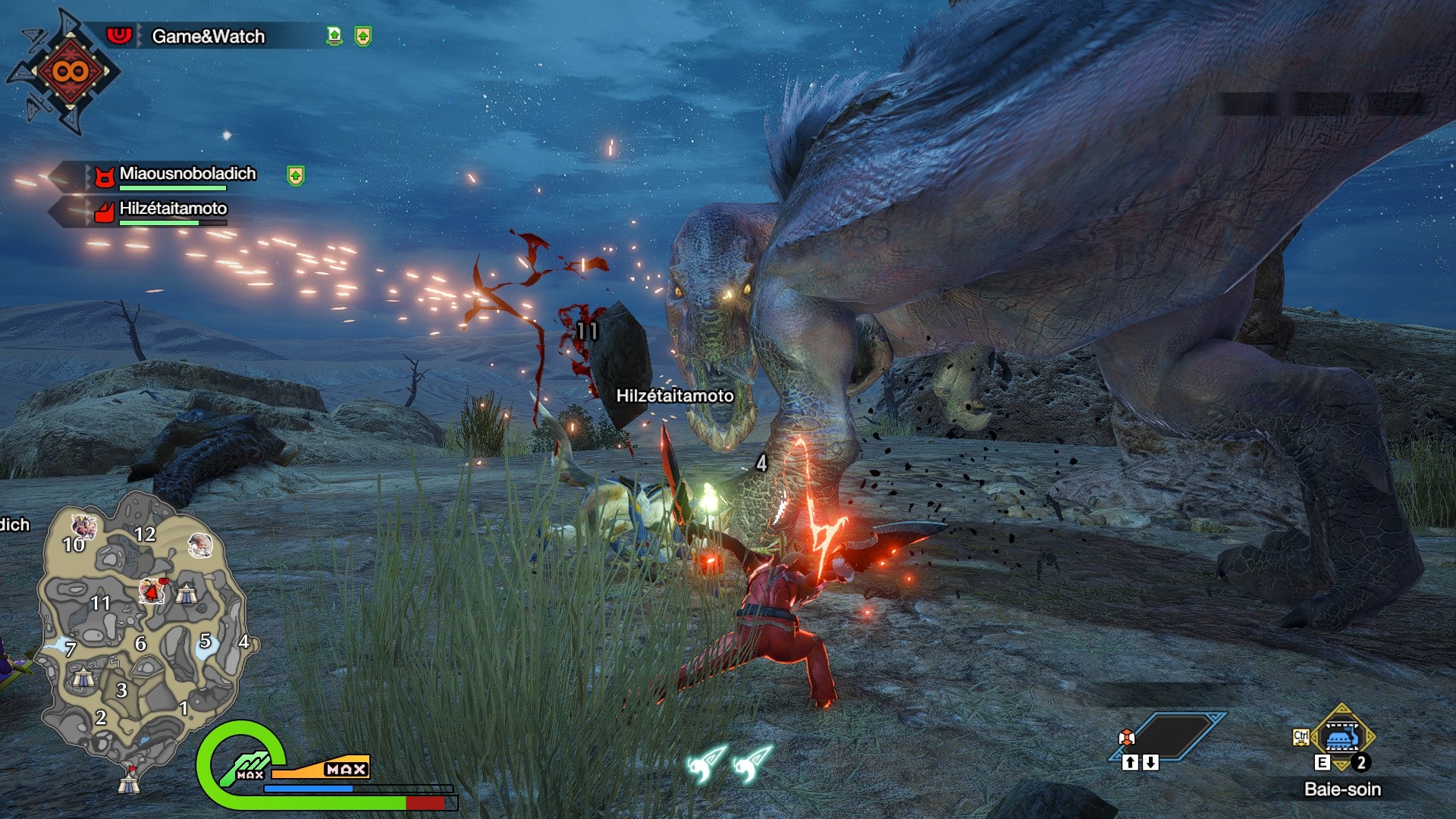 《怪物獵人：崛起》王國之心風格HUD MOD