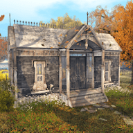 逃離秋天湖邊小屋