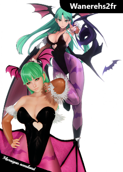 《AI少女》惡魔戰士誘人女角色莫莉卡MOD