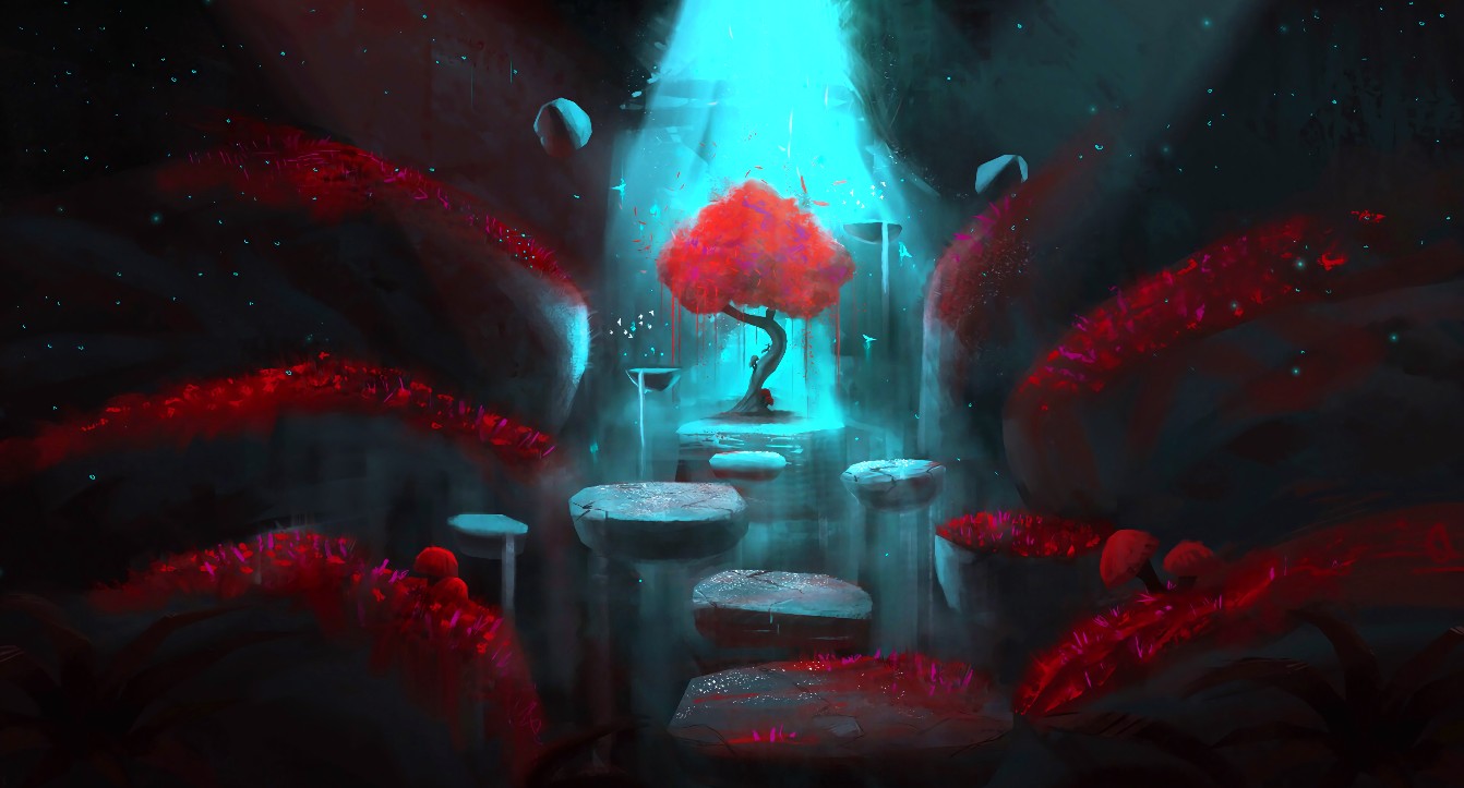 《Wallpaper Engine》深淵之樹藝術風繪圖動態(tài)壁紙
