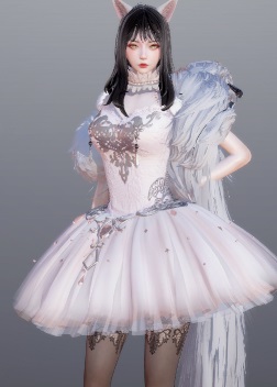 《AI少女》粉色舞裙狐妖白芷MOD