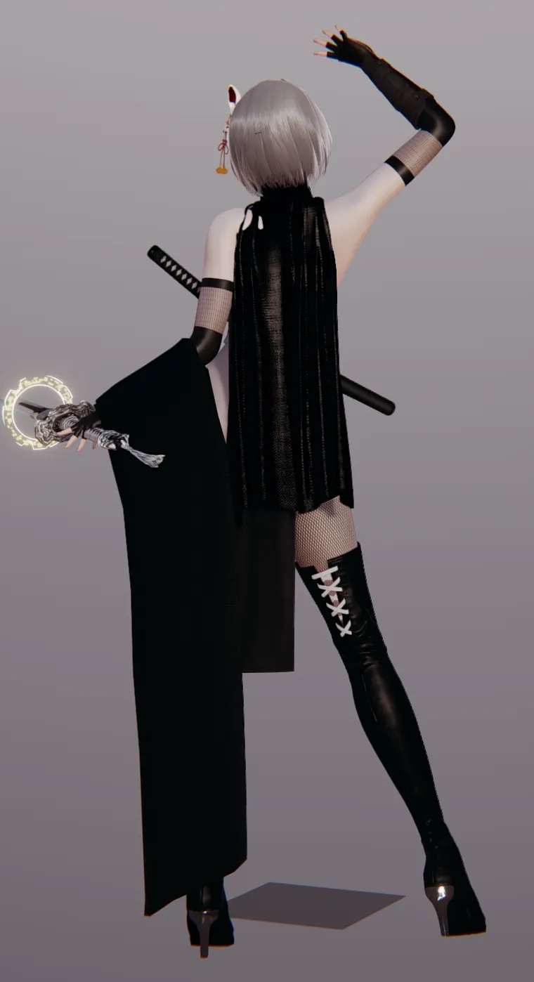《甜心選擇2》性感忍者版2B小姐姐MOD