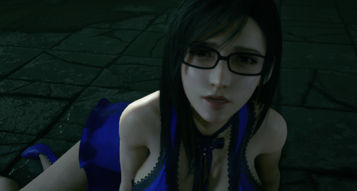 《最終幻想7：重制版》蒂法性感知性女教師劇烈抖動MOD