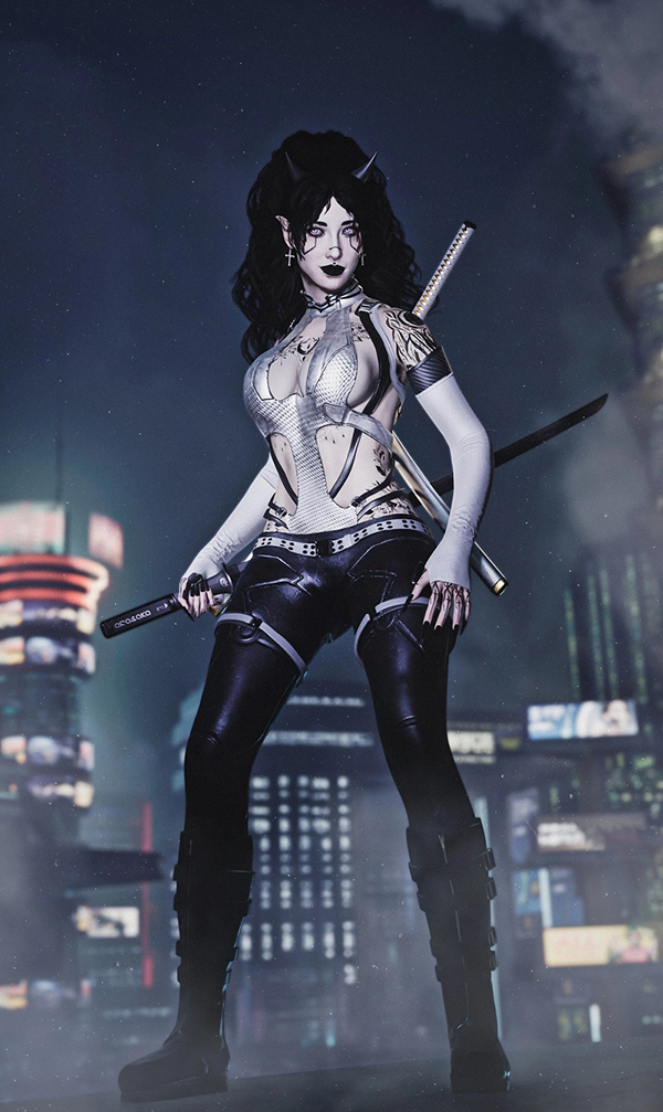 《賽博朋克2077》戰(zhàn)術(shù)安全帶套裝MOD