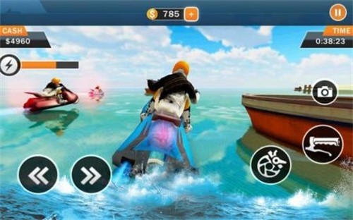 水上賽車(chē)沖浪者