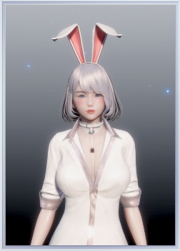 《ROOM Girl》銀色短發兔耳少女MOD