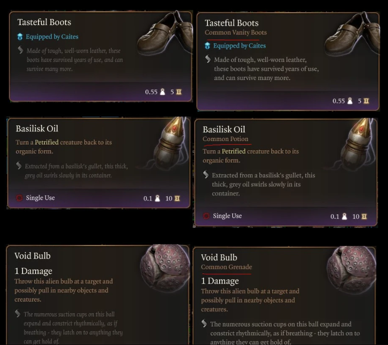《博德之門3》工具提示MOD