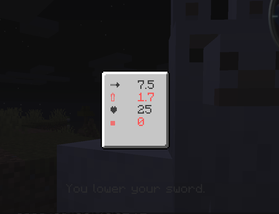 《我的世界》1.19.2馬屬性統計MOD