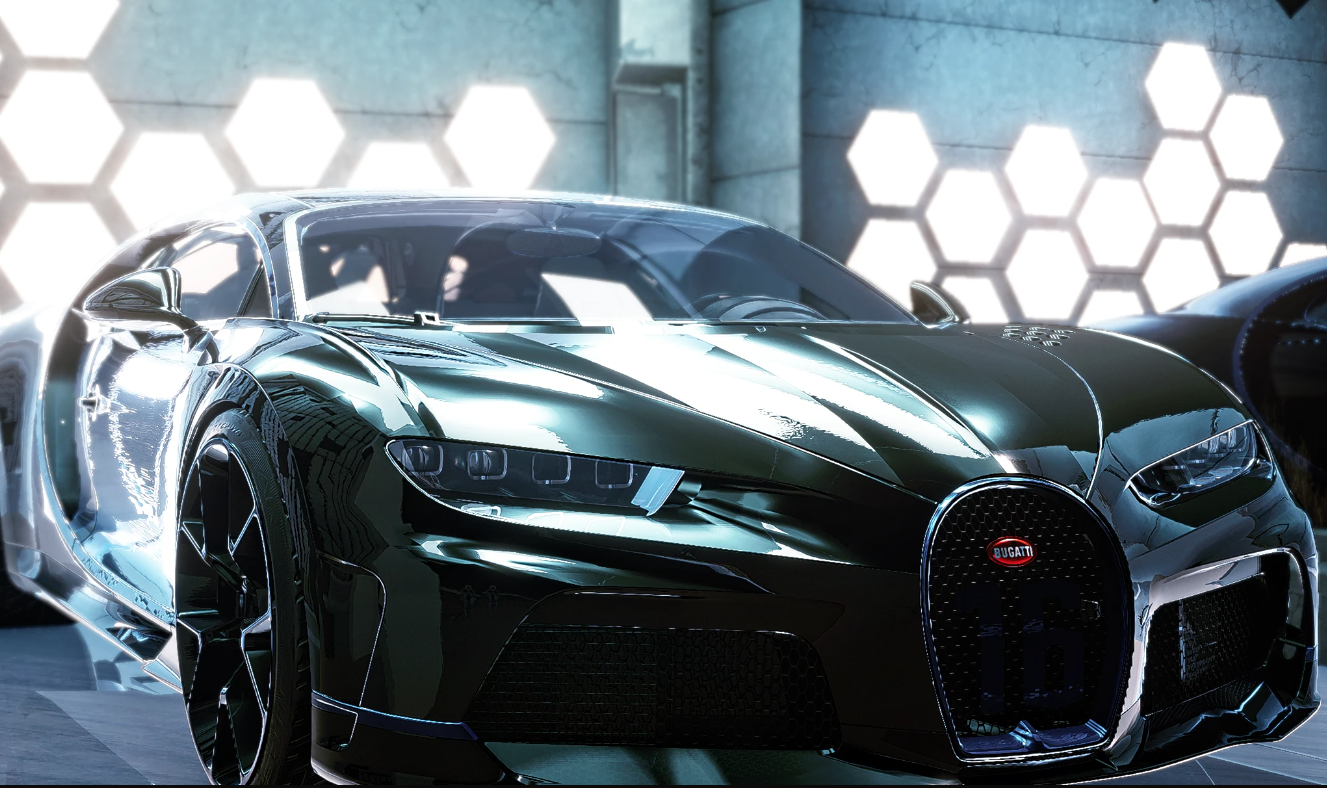 《賽博朋克2077》布加迪威龍SuperSport跑車MOD[支持v2.02]
