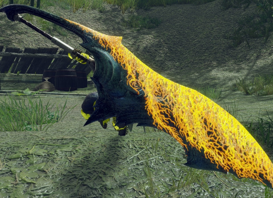 《怪物獵人：崛起》怪獵世界碎光之擊劍取代炎火刀MOD