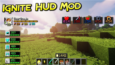 《我的世界》燃點HUDIgniteHUDMod
